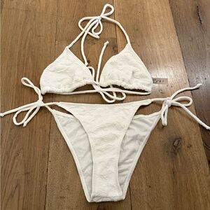 SHEIN White Bikini Set